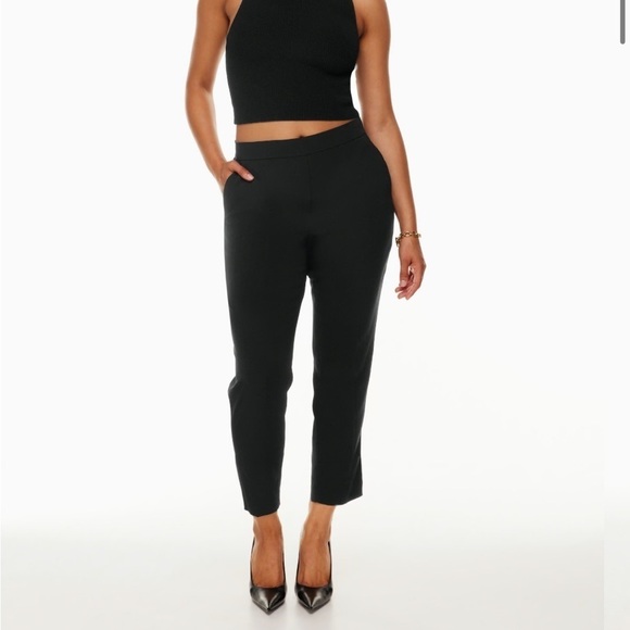Aritzia Babaton Conan Cropped Pant Cropped crepe trousers - Picture 1 of 11